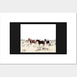 Horses, Horse print, Horse art, Wall art, Wall decor, Trendy print, Animal print, Interior Posters and Art